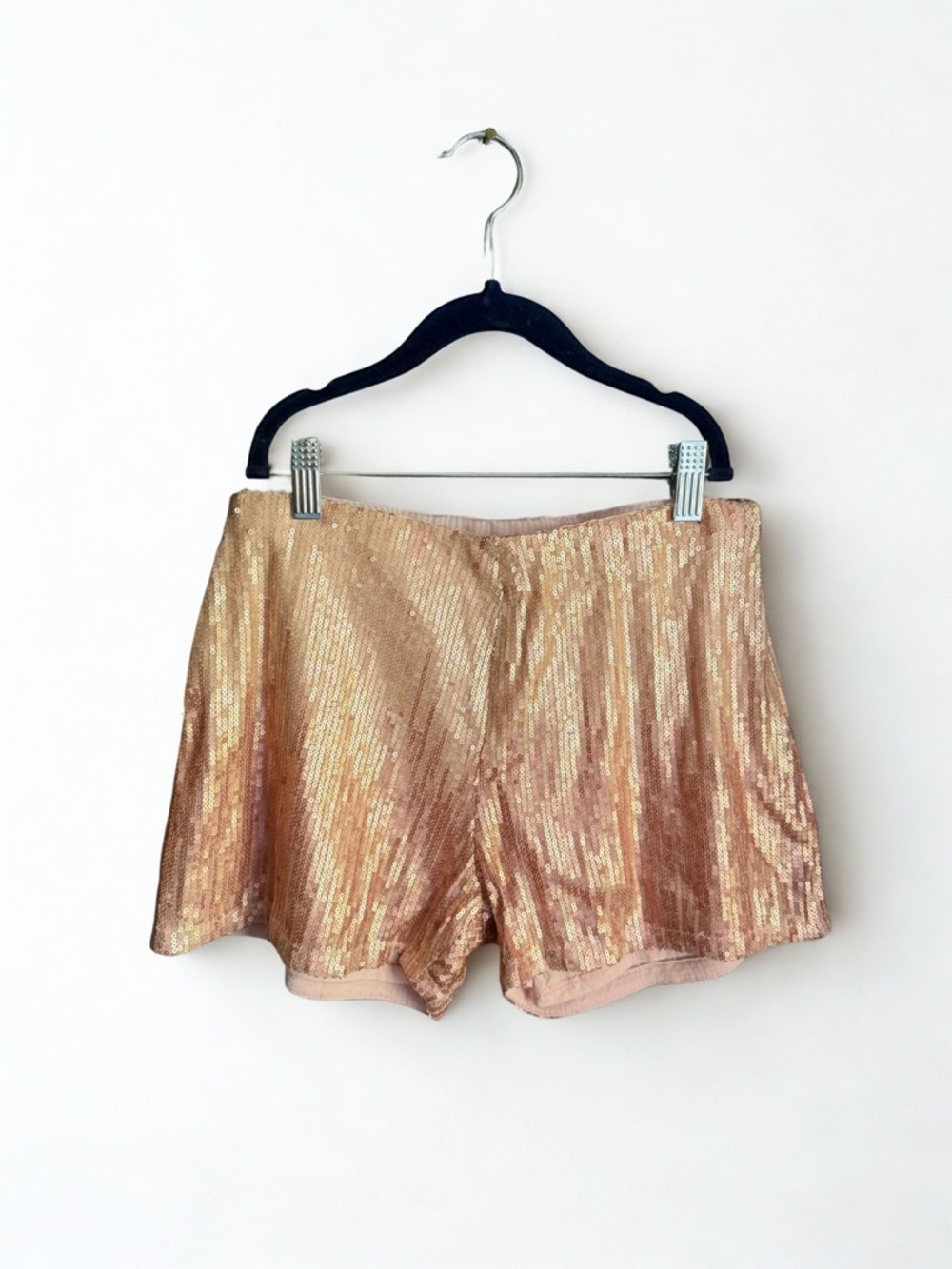 Mayoral Girls Sparkling Pink Sequin Shorts
